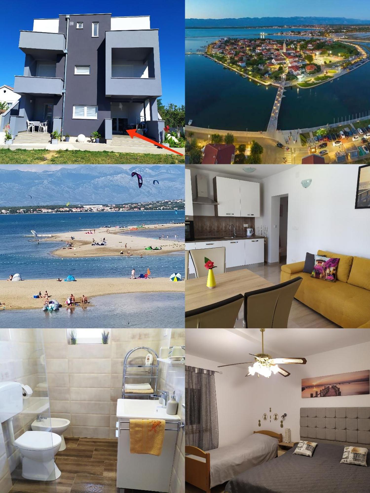 Apartmani Mira Nin Extérieur photo